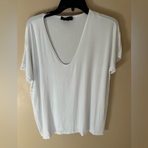 Bamboo Jersey V-Neck Tee (Maternity)